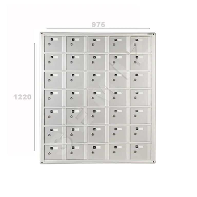 Hafif ve paslanmaz alüminyum telefon dolabı